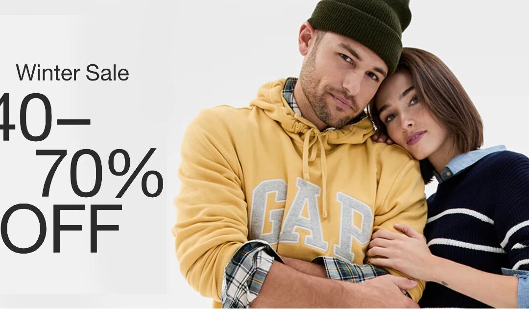 Gran Descuento en GAP | 40-70% Off + 65% Off Adicional