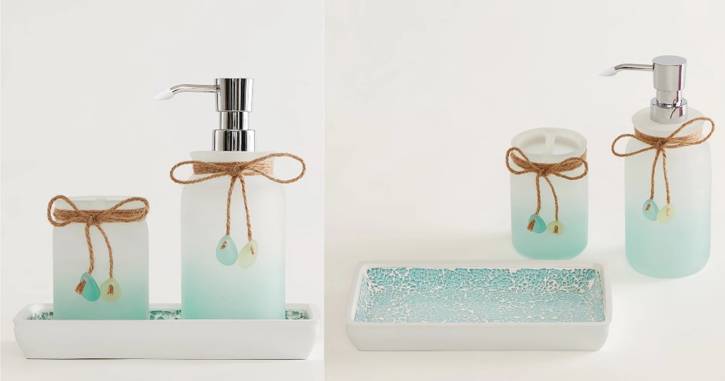 Accesorios de baño Indecor Home Sea Glass
