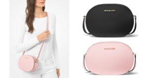 Cartera Michael Kors Jet Set travel Medium Saffiano Leather Crossbody