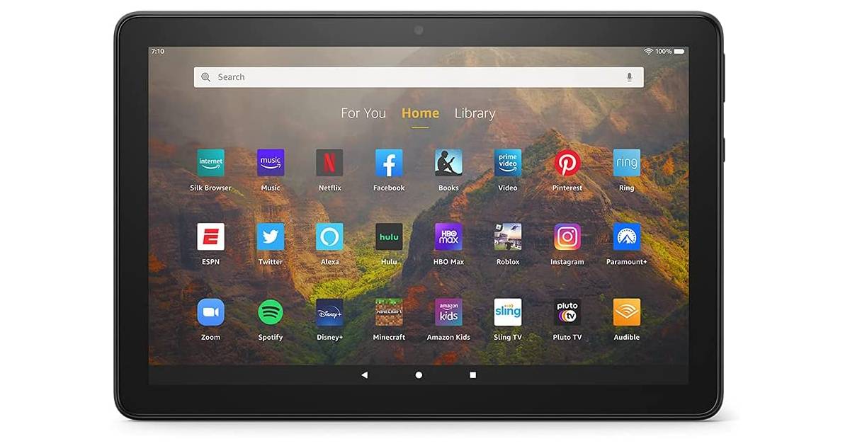 Fire HD 10 tablet 10.1-In a solo $89.99 (Reg $190)