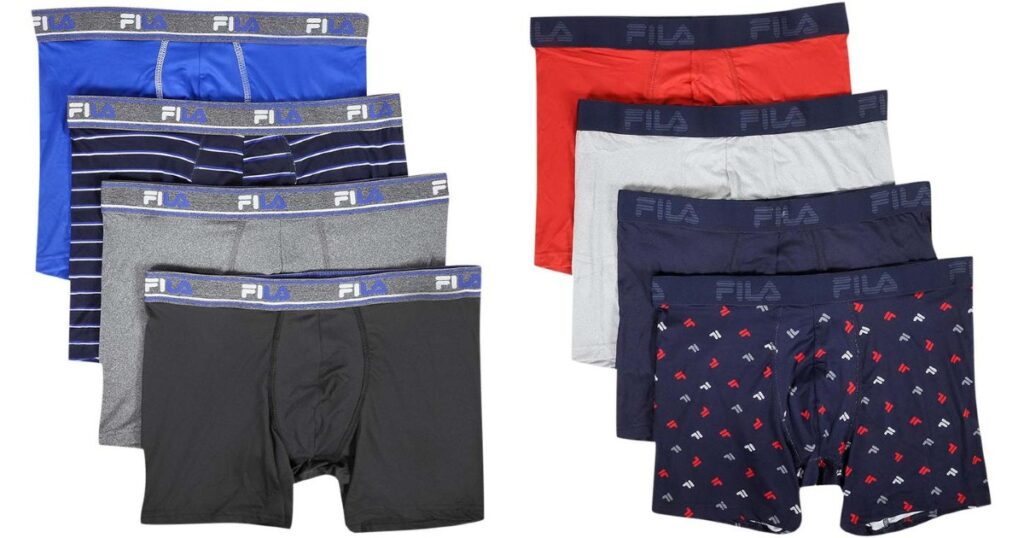 Paquetes de 4 Boxer FILA