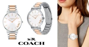 Reloj COACH Perry Two Tone Stainless Steel Bracelet 36mm