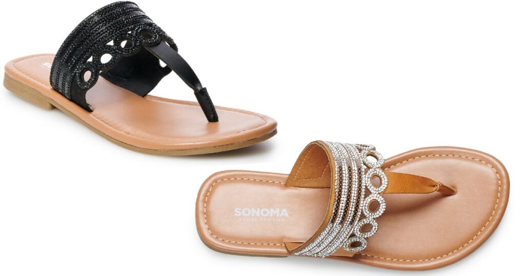 Sandalias Sonoma Goods For Life en Kohls