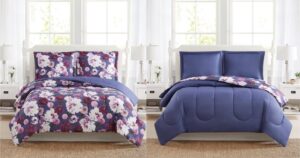 Set de Comforter Pem America Bloomy Reversible