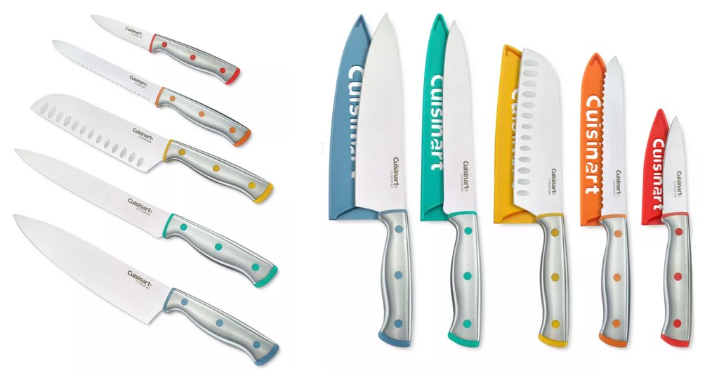Set de Cuchillos Cuisinart Multicolor de 10-piezas