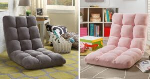Silla de Piso Reclinable Loungie en Jane