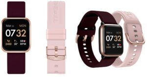 Smart Watch Kendall Kylie Merlot and Blush Straps