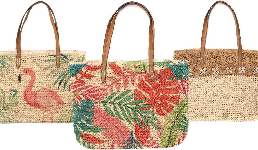 Tropical Straw Tote SOLO $26.70 en Macy’s (Reg $45)