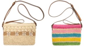 Tropical Straw Crossbody