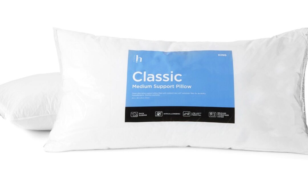Almohadas Home Expressions Classic 2-Pack SOLO $6.99 en JCPenney (Reg $22)