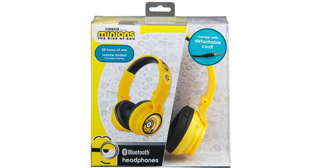 Audífonos Wireless Bluetooth Minions 2