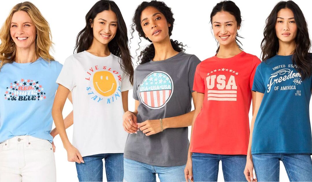 Camisas Para Mujeres Sonoma Goods For Life SOLO $3.99 en Kohl’s (Reg $13)