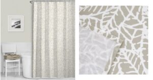 Cortina de Baño The Big One Calathea Fabric