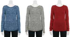 Croft & Barrow Sweater en Kohl's