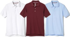 French Toast Polo Shirt Para La Escuela
