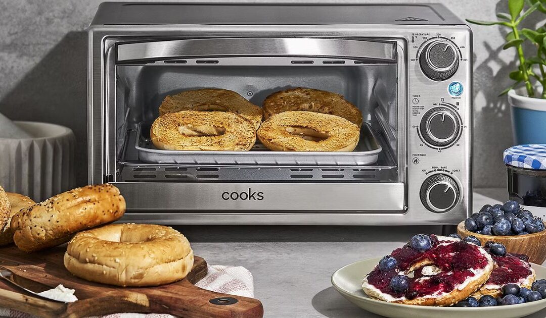 Horno Tostador Cooks SOLO $44.99 en JCPenney (Reg. $80)