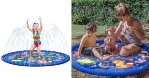 Inflatable Splash Sprinkler Pad for Kids