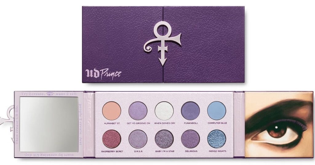 Paleta de Sombras Urban Decay PRINCE Let's Go Crazy en Macy's
