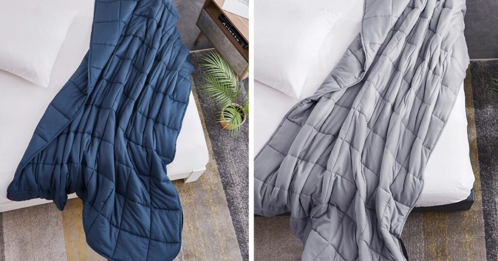 Pure Serenity Weighted Blanket Microfiber en Macy's