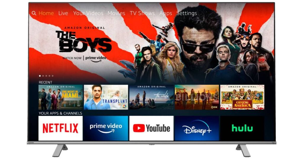 Televisor Toshiba LED 4K UHD Smart Fire TV 50