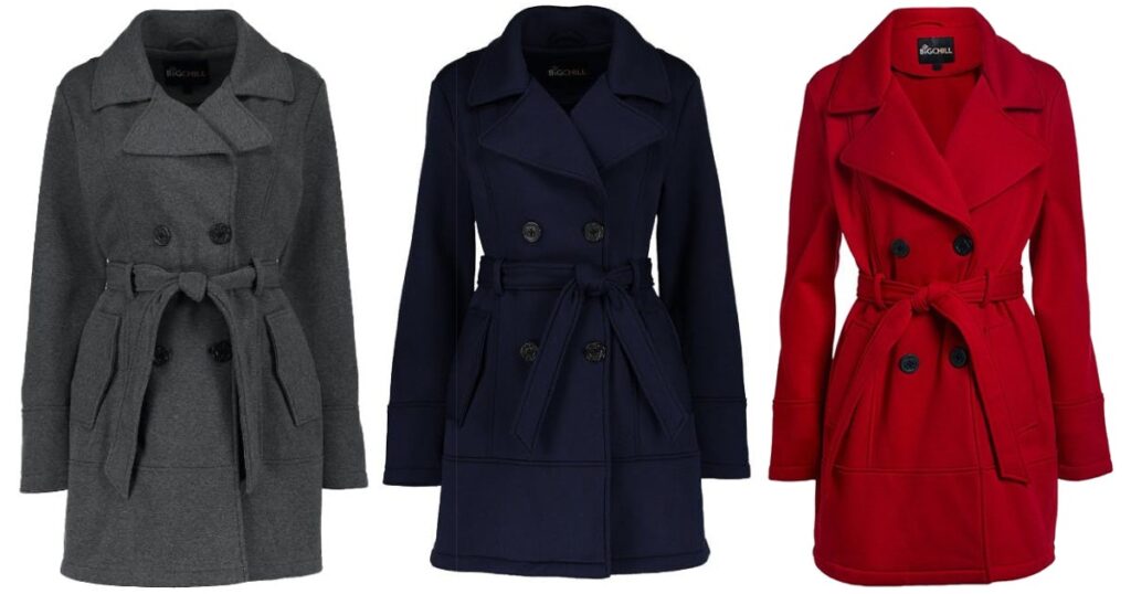 Fleece Trench Coats