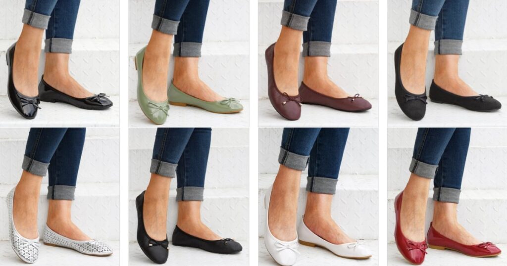 Foldable Ballet Flats en Zulily