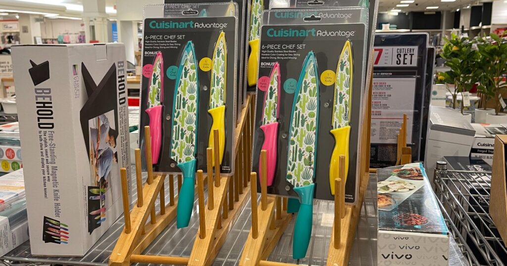 Set-de-Cuchillos-Cuisinart-de-6-Piezas-Cactus-Print