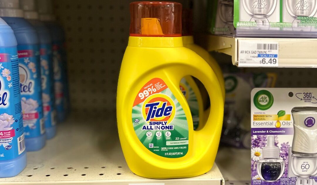Tide Simply Liquido SOLO $3.29 en CVS