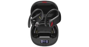 Audífonos Bluetooth con Estuche de Carga LED Digital