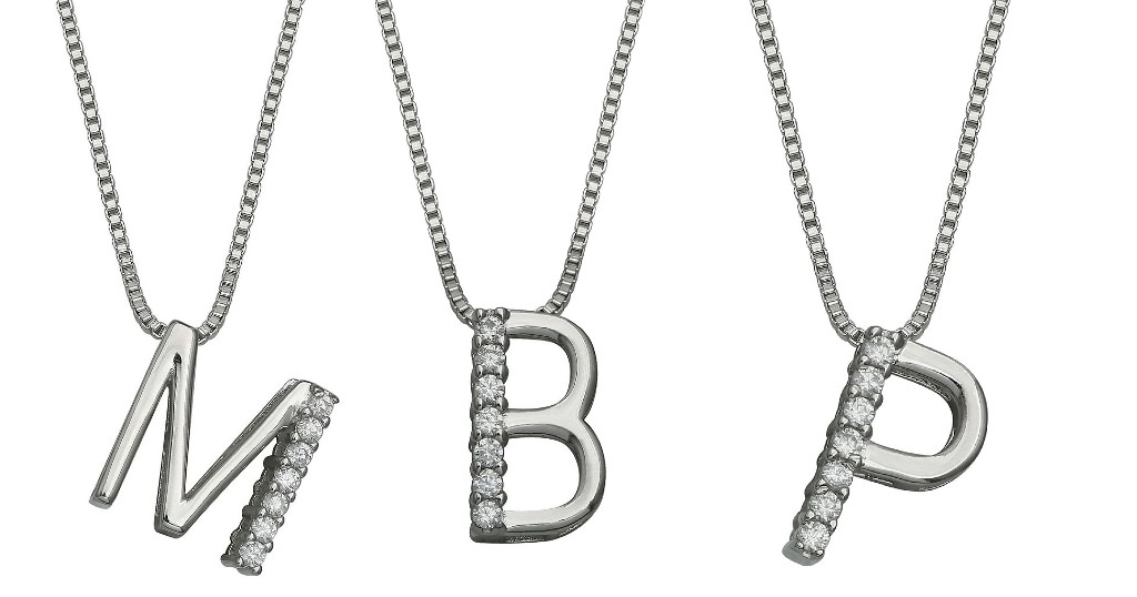 Cadena con Pendant de Inicial Primrose
