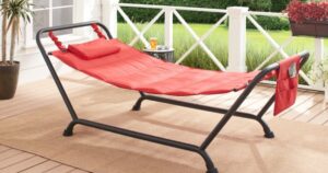 Hamaca Mainstays Belden Park con Stand