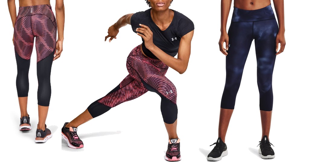 Leggigns Under Armour Fly Fast Printed Running Crop
