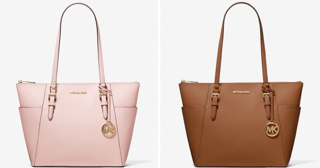 Michael Kors Charlotte Pink Tote Bag