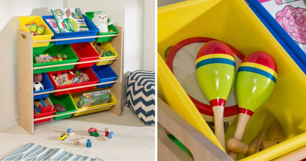 Organizador de Juguetes de 12 Compartimientos