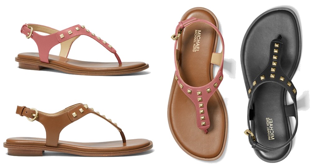 Sandalias MK Niko Studded Leather