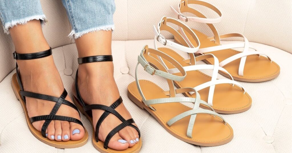 Sandalias Strappy Flat en Jane