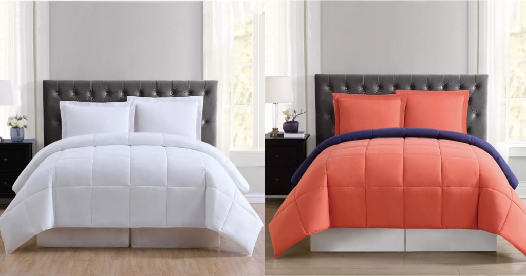 Set de Comforter y Shams Soft Everyday Reversible