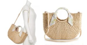 Bolso LC Lauren Scarf Half Moon Tote