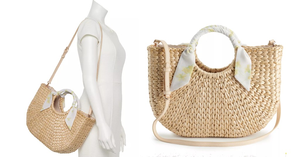 Bolso LC Lauren Scarf Half Moon Tote