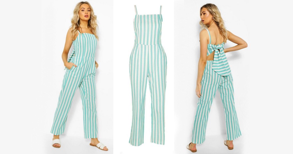 Boohoo-Linen-Stripe-Tie-Back-Jumpsuit