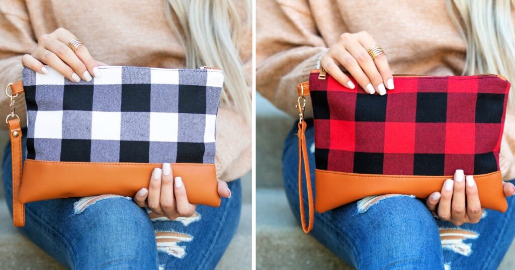 Buffalo-Plaid-Clutches