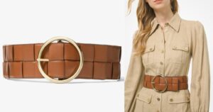 Correa-Michael-Kors-Woven-Waist