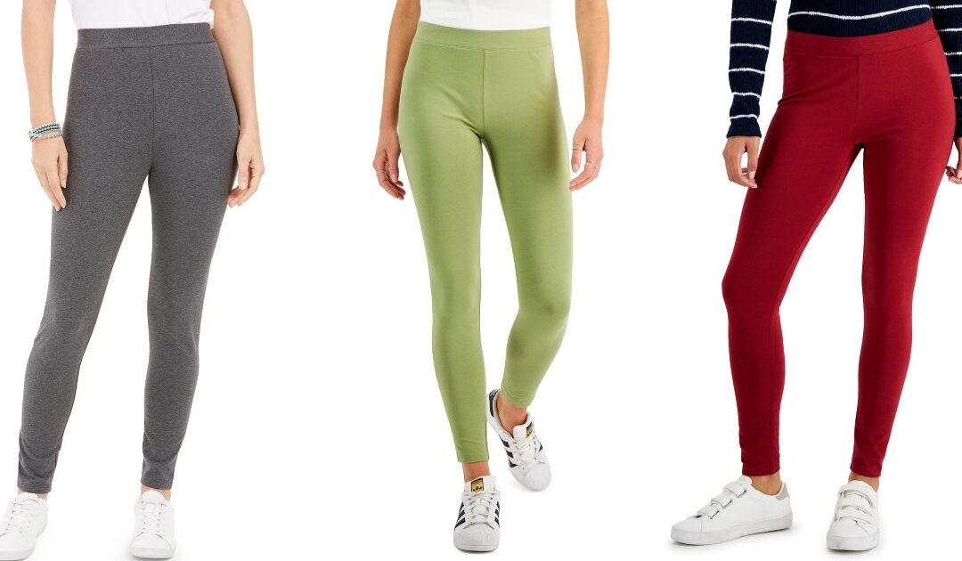 Leggings Style & Co SOLO $9.99 en Macy’s (Reg $20)