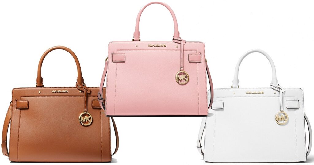 Michael Kors Rayne Medium Saffiano Leather Satchel