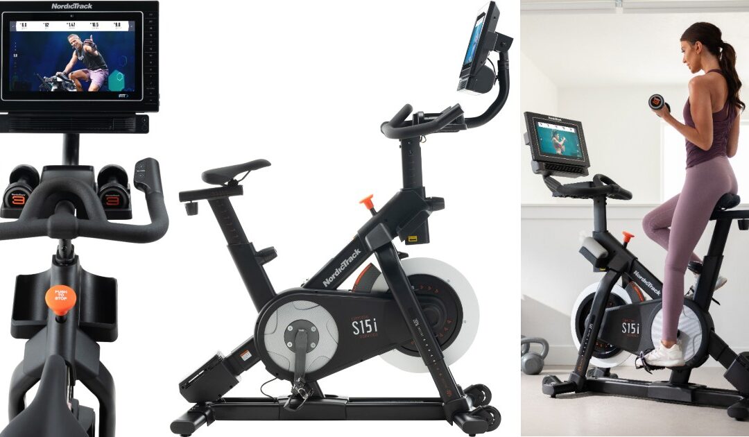 Bicicleta Estática NordicTrack Commercial S15i a solo $649.99 en Best Buy (Reg. $1,300)