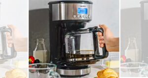 Cafetera programable de 12 tazas Cooks