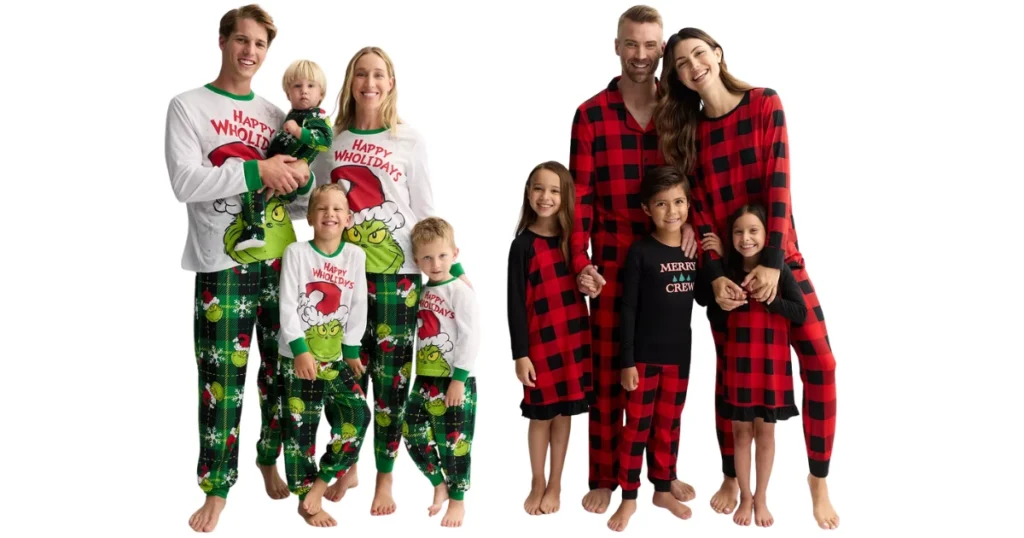 Pijamas de Navidad Para Toda la Familia