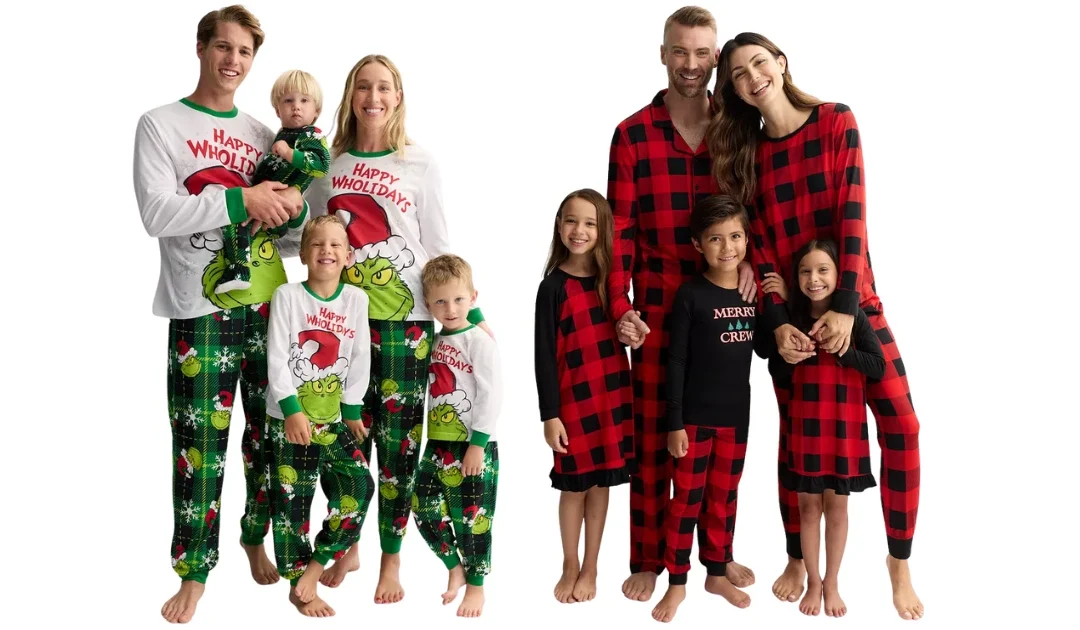 Pijamas de Navidad Para Toda la Familia con HASTA un 50% de Descuento + 15% Extra