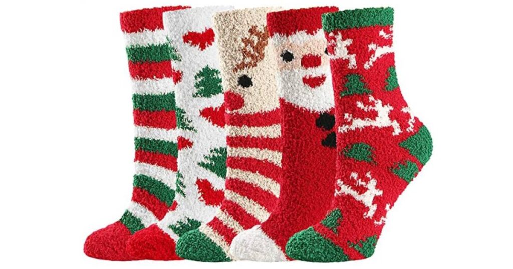 Medias-con-Disenos-de-Navidad