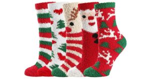 Medias-con-Disenos-de-Navidad